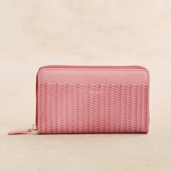 Sezane blush wallet NWT - Picture 1 of 5